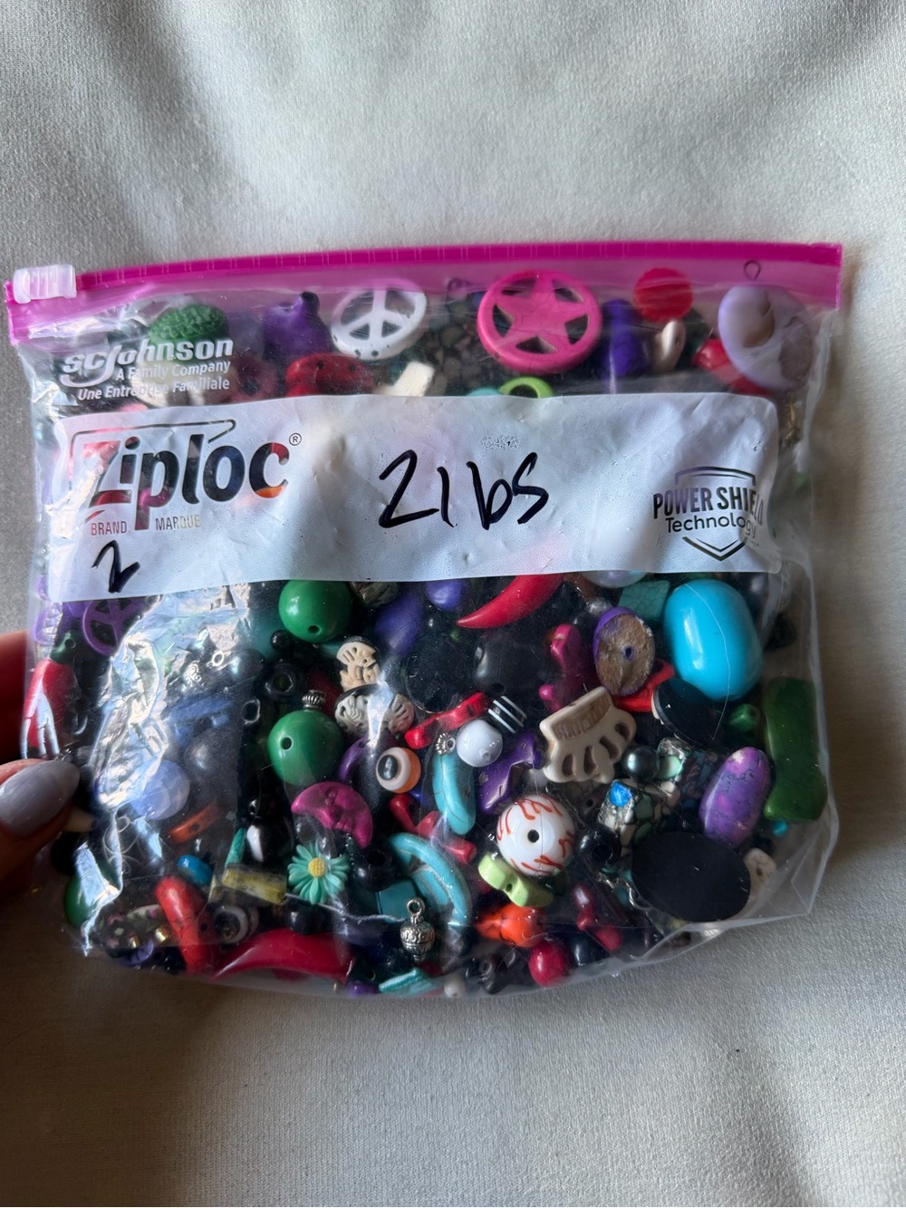 Bead Mix - Multicolor Assortment 2 Pounds - Picture 3 of 3